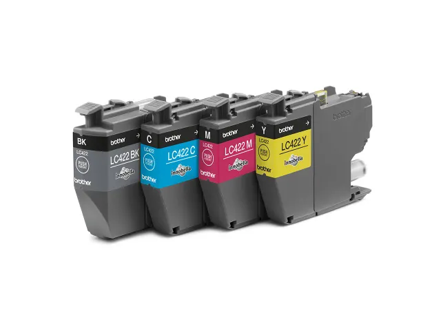 Cartouche d'encre Brother LC-422VAL noir 3 couleurs