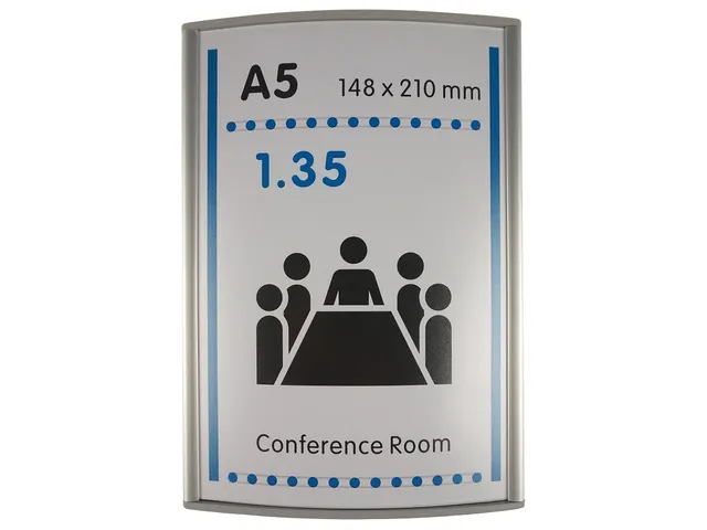 Menoor Deurbord Premium Gebogen A5