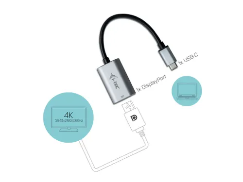i-tec USB-C Metal DisplayPort Adapter