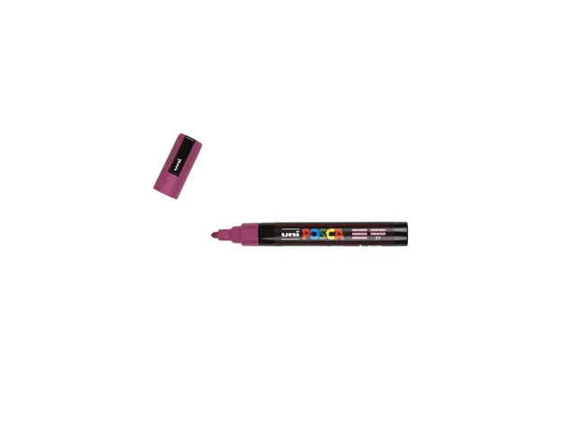 Verfstift Posca PC5M Medium Punt 1,8-2,5mm Frambozen