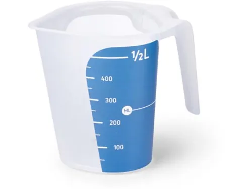 Maatbeker Cuisio 500 ml Kunststof Transparant
