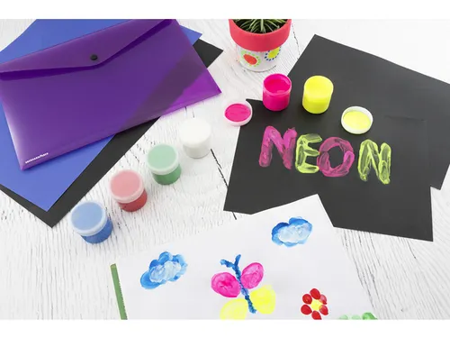 Vingerverf EFA ass. Kleuren neon 6x40ml in karton