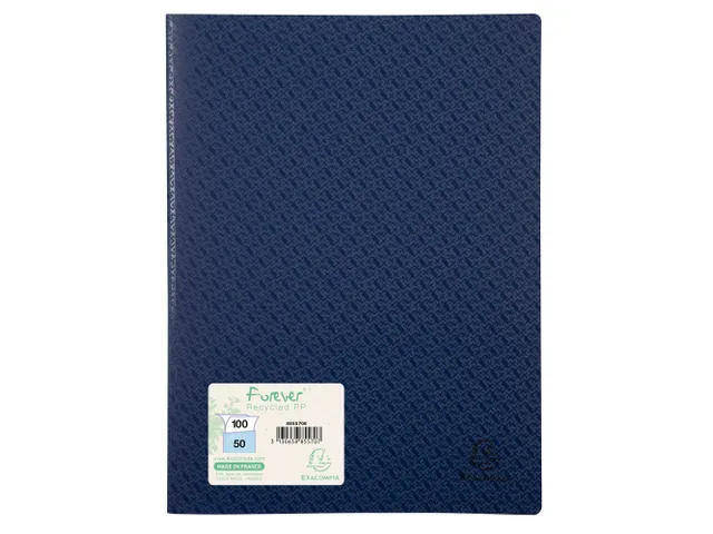 Protège-documents en polypropylène recyclé rigide Forever PP 100 vu