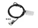 Laptopslot Kensington uni 3-in-1 met cijfercombinatie