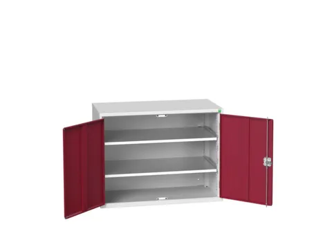 universele kast,HxBxD 800x1050x550mm,2xStalen bodem,draaigrendelslot