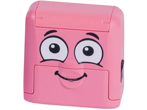 Textielstempel Colop Marky personaliseerbaar roze