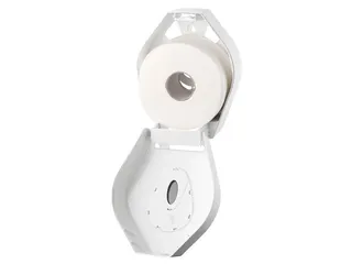 Toiletpapier dispenser Wit voor Mini Jumborol Toiletpapier - 2