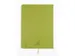 Schetsboek Kangaro A5 lime green PU HC 80 vel 140gr roomwit met elasti