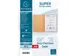 Pak van 250 inlegmappen SUPER 60 - 22x31cm-Lila