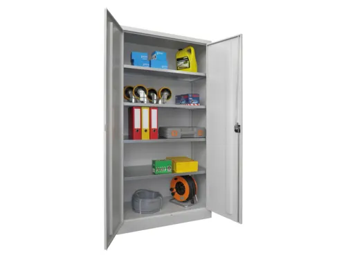 universele kast,HxBxD 1950x1000x400mm,RAL7035,front RAL7035