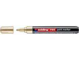 Paintmarker edding 790 op alcoholbasis 2-3mm goud