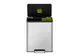 Ecocasa Ii Recycling Pedaalemmer Mat Rvs 36 Liter + 24 Liter