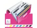Trieur Leitz A4 WOW PP 6 Compartiments Rose
