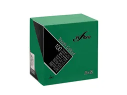 Infibra Servet 25x25cm 1/4 vouw 2-Laags Donkergroen 3000 Stuks