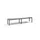 omkleedbank,HxLxD 438x2000x353mm,HPL zilvergrijs,frame staal RAL7021