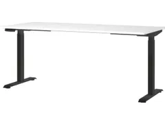 Elektrisch ihv bureau,HxBxD 720-1200x1800x800mm,blad wit