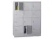 armoire multicases,HxlxP 1518x1200x500mm,RAL7035,face avant RAL7016