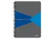 Notitieboek Leitz Office A5 lijn 180pag grijs Blauw