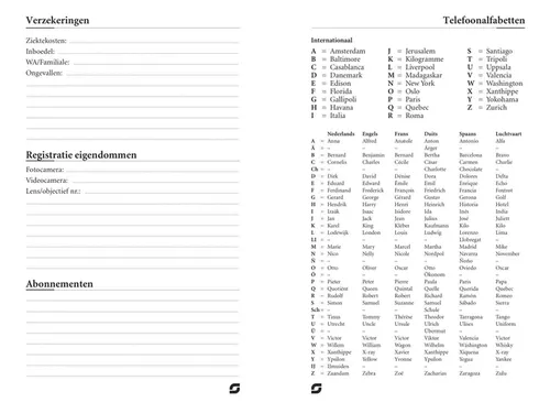 Agendavulling 2027 Succes Mini 4dagen/2pagina's