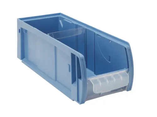 dwarsverdeler,v. magazijnbak,B 156mm,transparant