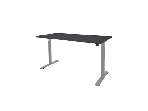 Dextro Basic Zit-sta Bureau Elektrisch 180x80 houtprint schaduw alu