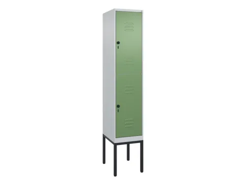 dubbeldekse locker,HxBxD 2120x400x500mm,1x2vak.,vak B 400mm