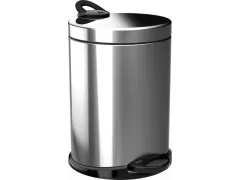 Pedaalemmer 5 liter Mat RVS