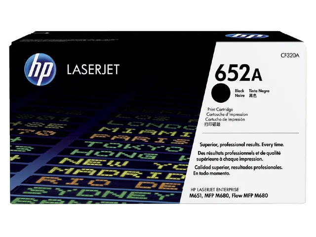 HP CF320A 652A Toner Zwart 11.500 Pagina's Origineel