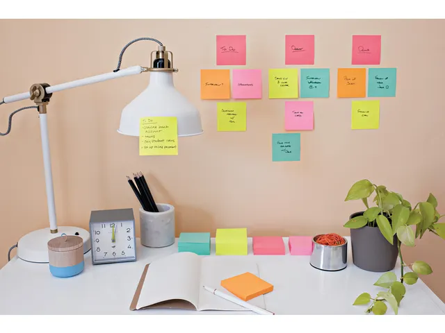 Memoblok 3M Post-it 2030 76x76mm kubus ultra assorti