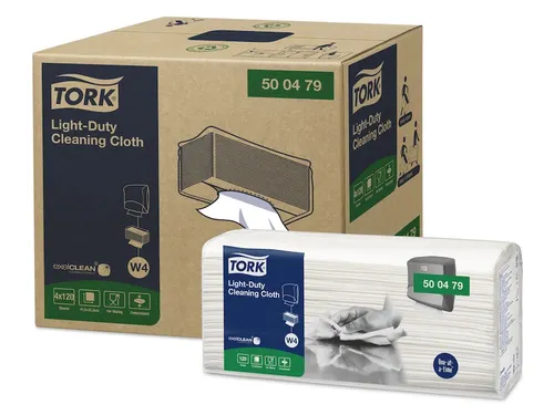 Light-Duty Reinigingsdoek Premium Wit 4x120st Doos a 480 stuks