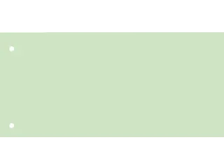 Scheidingsstrook Qbasic 225x120mm 50 stuks groen - 1