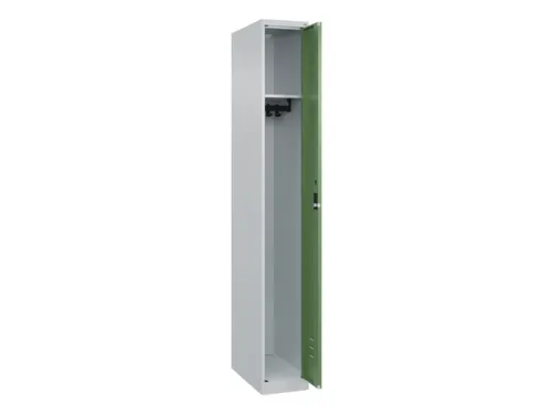 locker,HxBxD 1850x250x500mm,1vak,vak B 250mm,cil.-slot,staand op vloer