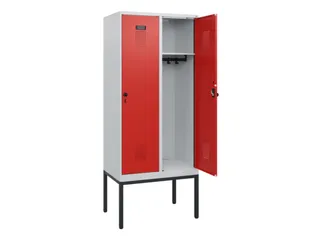 schoollocker,HxBxD 1950x800x500mm,2vak,vak B 400mm,draaigrendel - 1