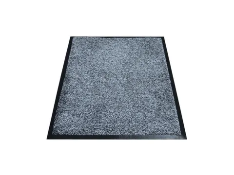 Schoonloopmat Binnen Klasse Bfl/s1 High-Twist-Nylon 85x60 Grijs