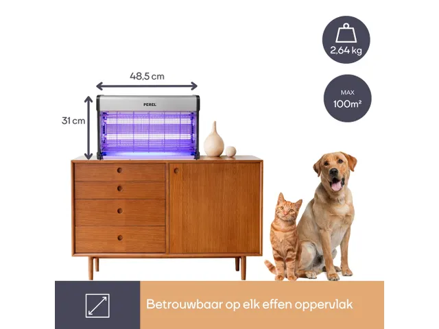 Tue-insectes électrique - 2x 15W