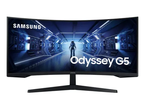 Odyssey LC34G55TWWPXEN Monitor 34 Inch UWQHD 3440x1440 165Hz VA 1m