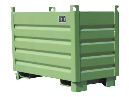 Systeem-Stapelcontainer Groen 850x600x1200mm 500kg Inhoud 0.5m³