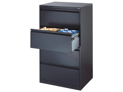 hangmappenkast,HxBxD 1357x787x590mm,4hangmappenframes,twee banen