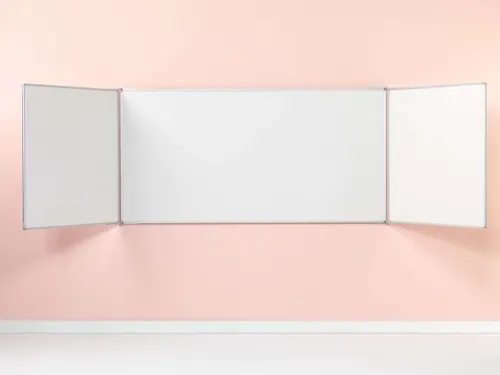 Smit Visual Vijfvlaksbord 120x300cm Emaille Wit RC-10