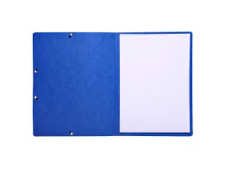 Elastomap zonder klep glanskarton 355gm² A4 Blauw - 4