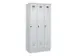 locker voor scheiding van kleding,HxBxD 1950x900x500mm,3vak