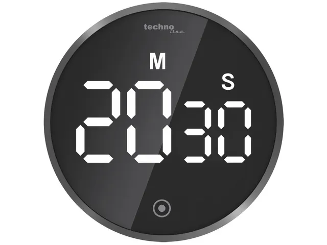 Kookwekker Technoline KT 600 82x82x34mm zwart