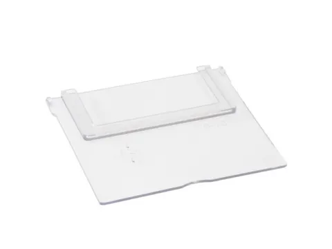 scheidingswand v. Stellingbak duurzaam kunststof HxBxD 70x77x5mm