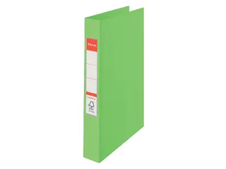 Ringband Esselte Vivida A4 25mm 30% gerecycled PP folie groen - 1
