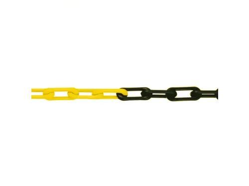 Afzetketting Nylon L 50M Breuklast 340Dn Geel/zwart