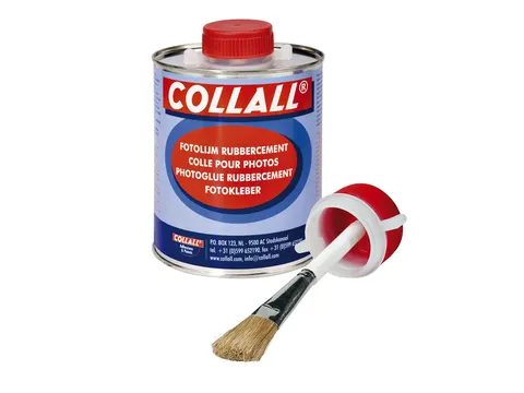 Rubbercement Collall 1000ml + kwast fotolijm