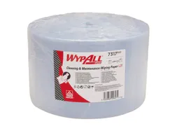 WypAll 7317 Poetsdoek L20, Airflex 2-laags blauw Rol