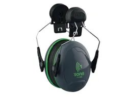 JSP Sonis 1 gehoorkap voor helm, SNR 26 dB, zwart/groen