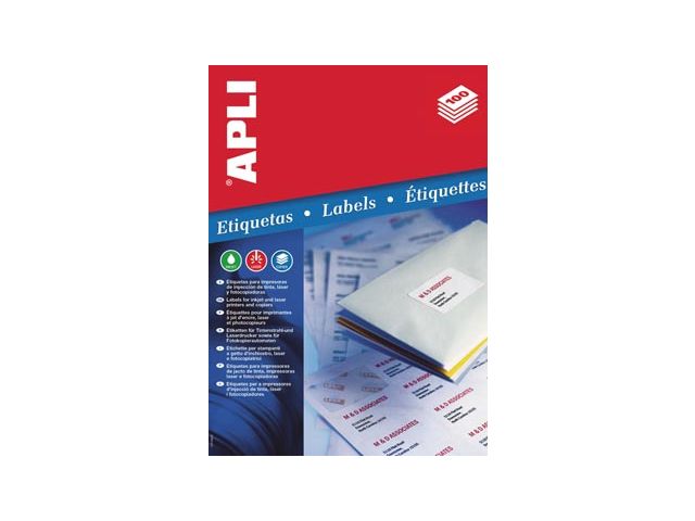 Apli Etiketten 63.5x38.1mm | ApliLabels.nl