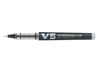 Rollerpen Pilot Hi-Tecpoint V5 Cartridge System Begreen 0.5mm Zwart - 2